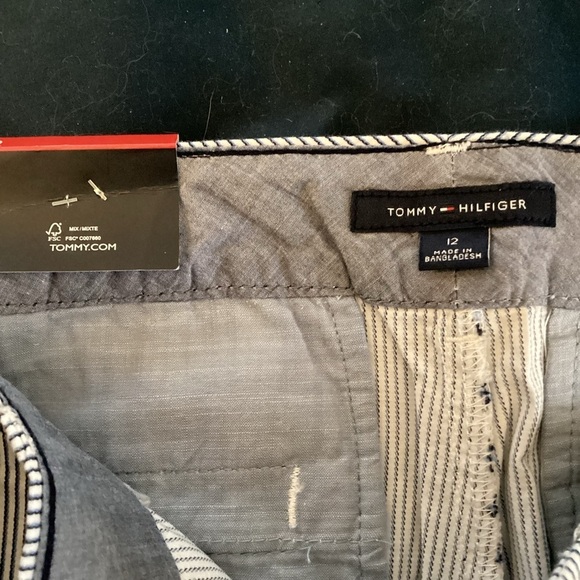 Tommy Hilfiger seersucker Blue Pants - Picture 5 of 5